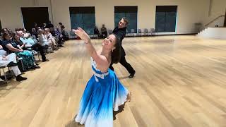 Natalie and Adam dancing at the USA Dance Showcase, June 2026
Natalie and Adam dancing at the USA Dance Showcase, June 27, 2026
Adam Mehring is the founder of the Smooth Sailing Ballroom dance studio - see: https://www.smoothsailingballroom.com/ Natalie and Adam dancing at the USA Dance Showcase, June 2026
