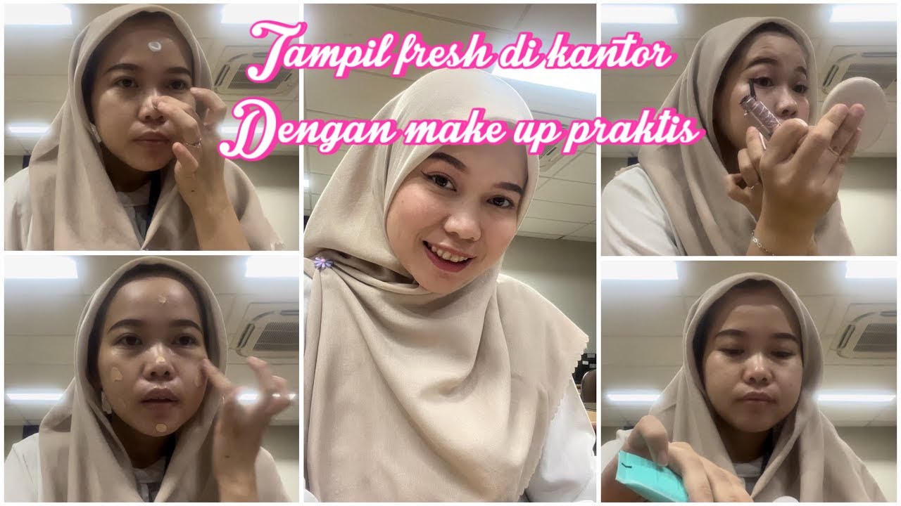 Dandan di Kantor Sebelum Kerja: Makeup Look Praktis dan Fresh!