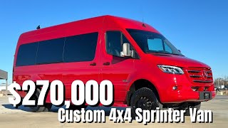 2024 Midwest Automotive Designs D6 Luxe Cruiser 4x4 | Luxury Van Tour