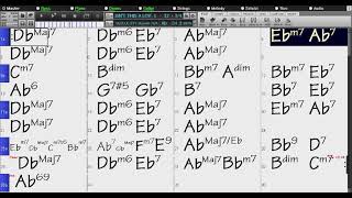 Backing Track - Isnt This A Lovely Day Irving Berlin Ab 84 Bpm Swing Ballad