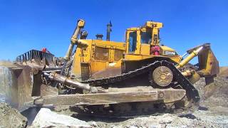 Caterpillar D11N Extreme Pushing