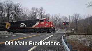 CSX B773 with CN Aboriginal unit leading