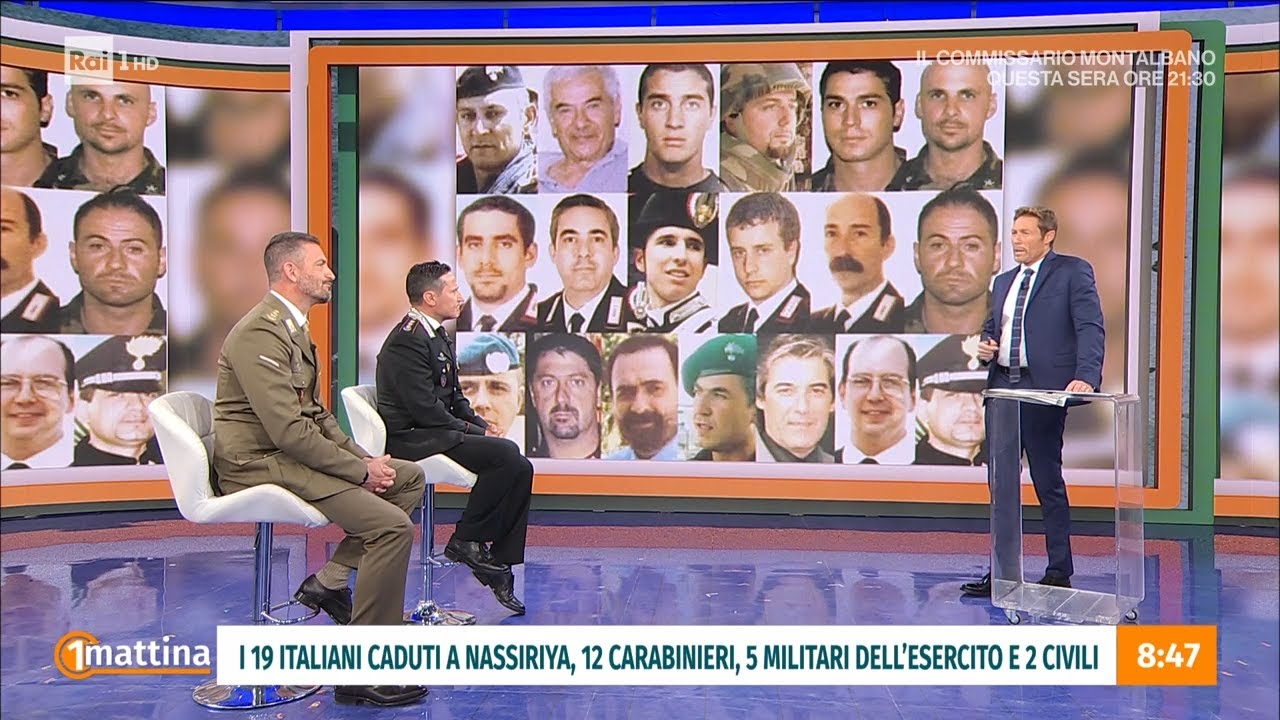 Il ricordo dei caduti di Nassiriya a 22 anni dalla strage in Iraq - Unomattina 12/11/2025