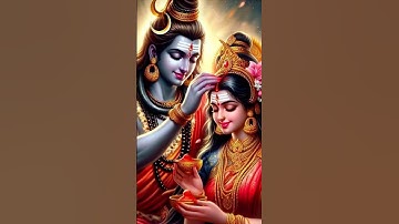 The moon has come #shivshankar #parvati_status