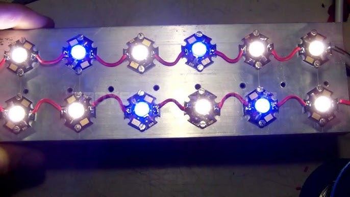 ProyectosLed #43: Leds para acuario 36w - YouTube