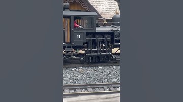 Gears move if on a G scale shay!