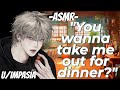 M4a a dinner date with your shy jealous roommate friends to lovers shy va wholesome date