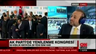 Egemen Bağış, Ak Parti 6. Olağan Büyük Kongresinde Cnntürke Konuştu.