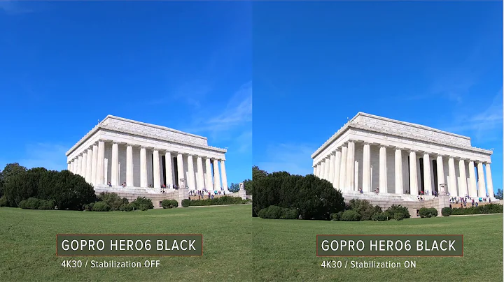 GoPro HERO6 Black Stabilization Test: ON vs OFF / Hand Held Static