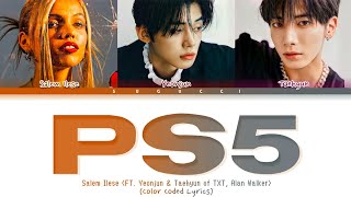 Salem Ilese ft. TXT & Alan Walker - PS5 |Sub Español.   Color Coded| (ENG/ESP)