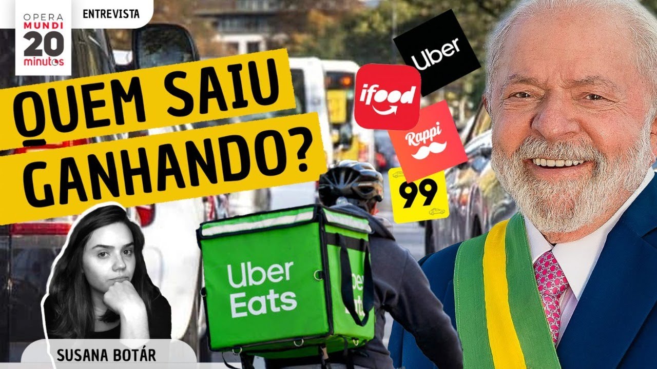 PL DA UBER: DIREITOS TRABALHISTAS GARANTIDOS? - SUSANA BOTÁR - PROGRAMA 20 MINUTOS