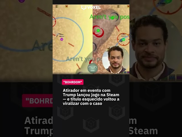 Imagem de Suspeito de atentado em evento com Trump lançou jogo na Steam, que voltou a receber atenção
