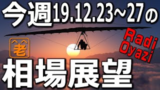 今週、日経平均が再浮上して24000円を超え、NYダウは30000ドルを目指す上昇トレンドに入る？ここでRが「休戦」宣言の理由は？年末年始は北朝鮮リスクに備えつつドル円の「まさかの指し値作戦」を実行だ