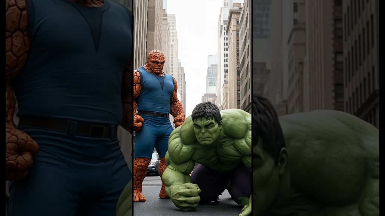 Hulk vs The Thing – The Ultimate Strength Showdown! | Marvel’s Clash of the Titans