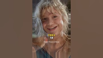 Jurassic Park (1993-2025) Cast Then & Now #shorts #jurassicpark