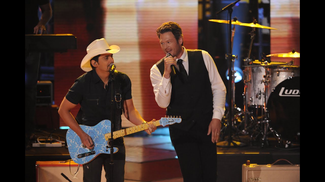 Brad Paisley Blake Shelton Don't Drink the Water YouTube