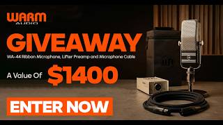 Enter to win a Warm Audio WA-44 Ribbon Microphone Package at Front End Audio!