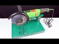 Homemade Angle Grinder Stand /// Angle Grinder Support..