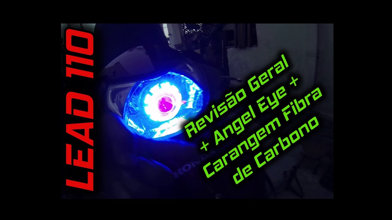 LEAD 110: Revisão geral da Lead em FIBRA DE CARBONO