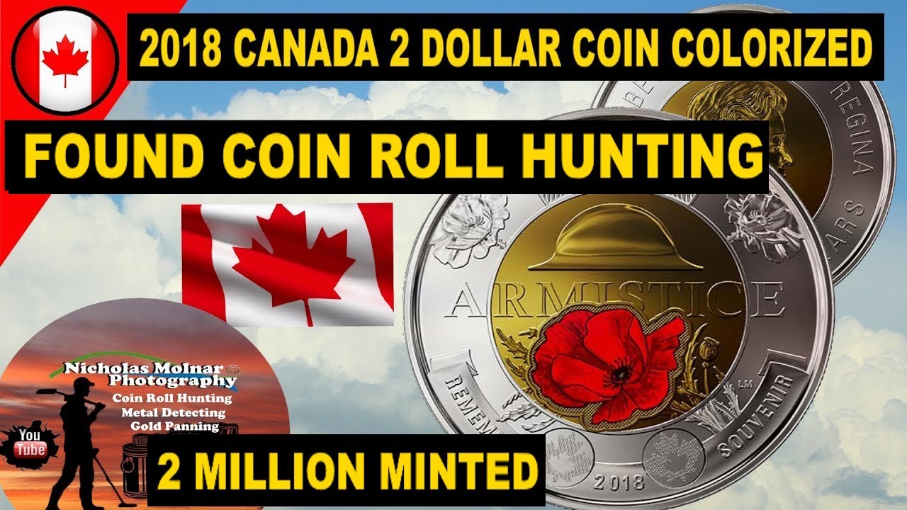 2018-canada-2-dollar-coin-armistice-colorized-poppy-found-coin-roll