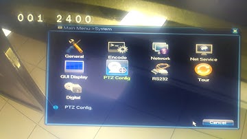 How to change the ptz camera