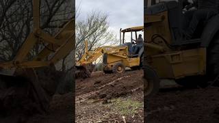 The Start Of Our New Barn!!￼ #farm #Dirtwork ￼#farmlife