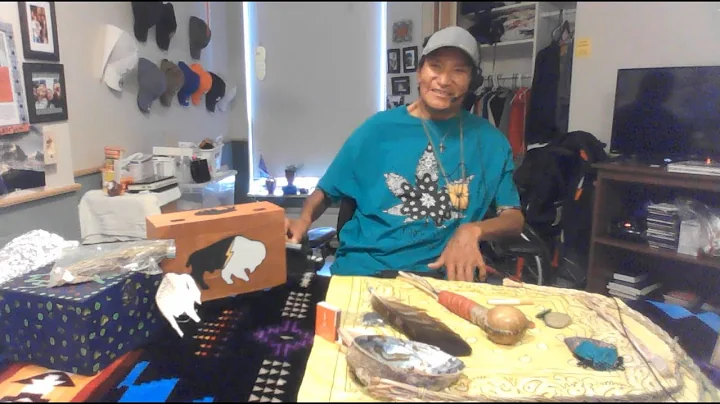 Clarence White Man Left on Smudging