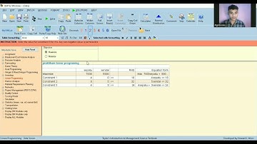 Praktikum Riset Operasi ( Linear Programing )