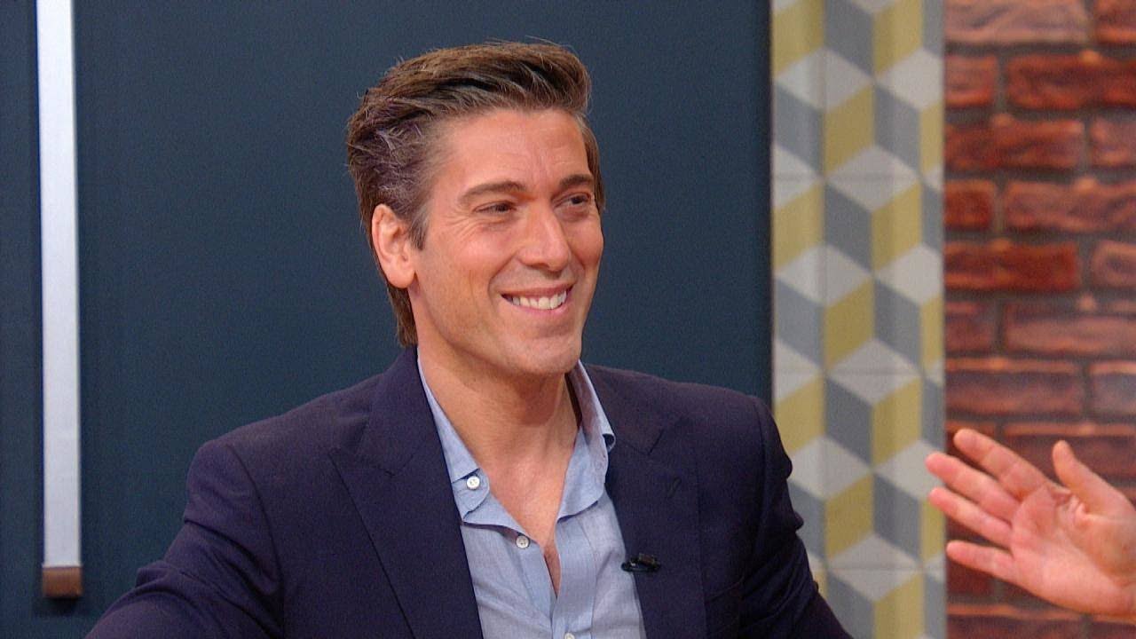 You Won’t Believe How ABC  Anchor David Muir Reacted When A Kid Fell Asleep On Him on the Subway | Rachael Ray Show