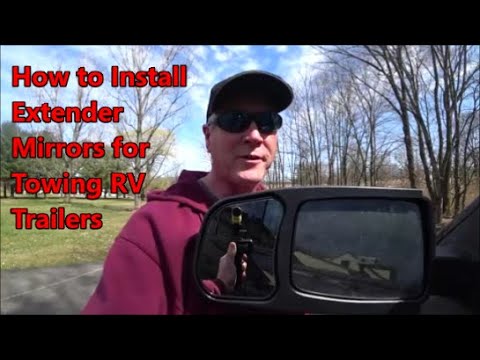 Video Installing Mirror Extenders for RV Towing - youtube