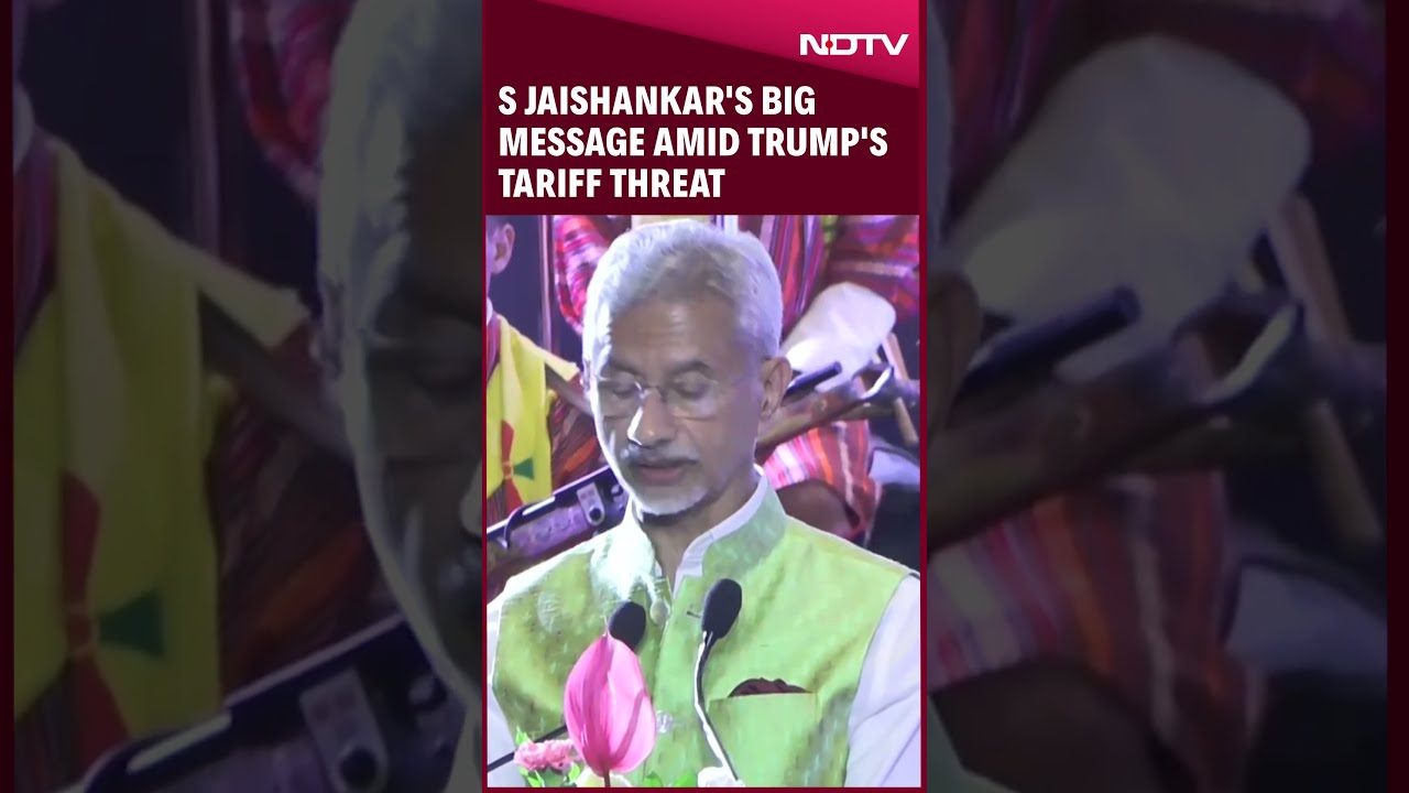 S Jaishankar Big Message Amid US Tariff Concerns Russia Oil Pressure