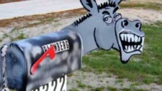 Funny Mailboxes and Wacky Silly Signs! GREAT Fifties Blues Rock Music, too!