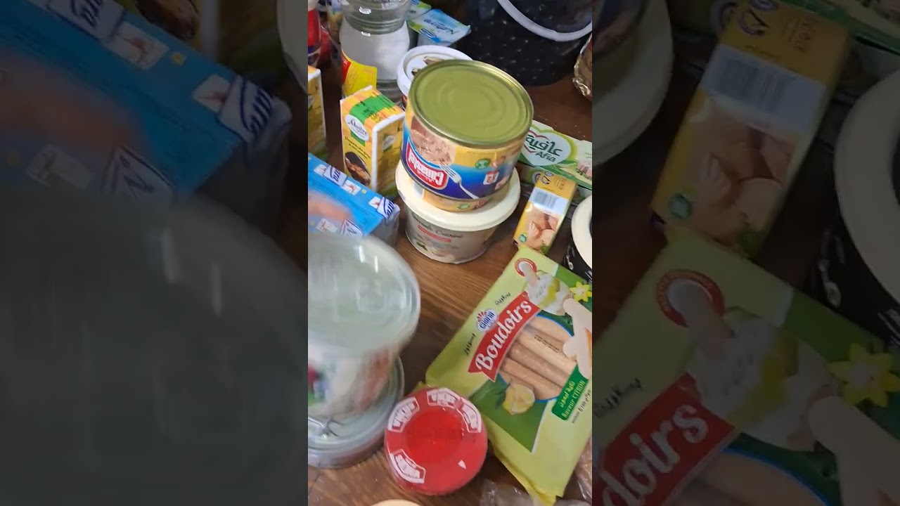 مشترياتي لشهر رمضان الفضيل الجزء الأول 