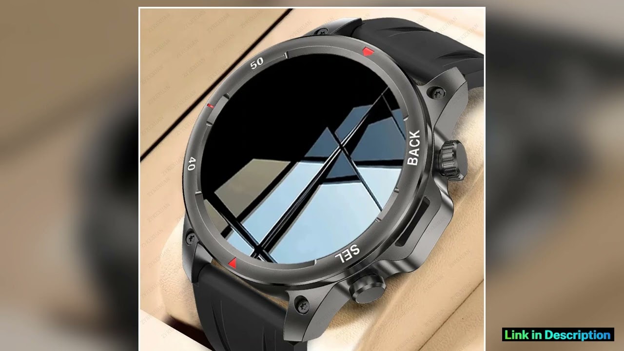 2026 New TRex 3 Ultra Outdoor Sports GPS Smart Watch Men Flashlight Compass Bluetooth Call Heart Ra