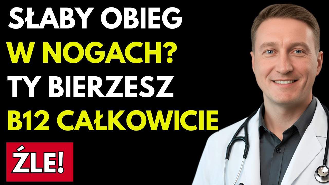SENIORZY: Bierzesz B12 ŹLE! LEKARZ Ostrzega (STOP)