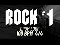 100 bpm 44  rock drum loop 1  drum for musician practice