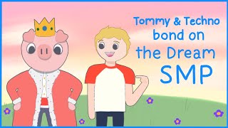 TommyInnit & Technoblade bond on the Dream SMP