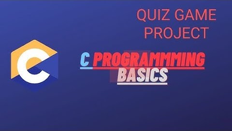 QUIZ GAME Project | C Language | Mini Project |