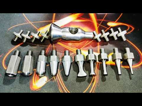 СДЕЛАЛ новый МОЛОТОК и сменные НАСАДКИ , на токарном станке WM210F400.