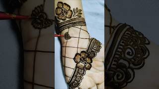 simple easy mehndi design front hand #like and# subscribe my channel#