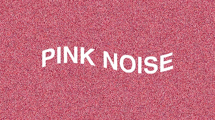1 hour PINK NOISE + 11 min FADE TO SILENCE (black screen)