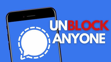 How to unlock or block anyone on Signal messaging app? (Hindi) 2021