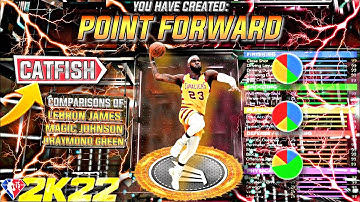 *BEST RARE CATFISH* POINT FORWARD BUILD W CONTACT DUNKS on NBA 2K22! (NEW BUILD FOR SEASON 8!)