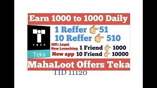 Teka app How to Promote|teka app full information|How to Join in Teka|TEKA APP NEW UPDATE screenshot 1