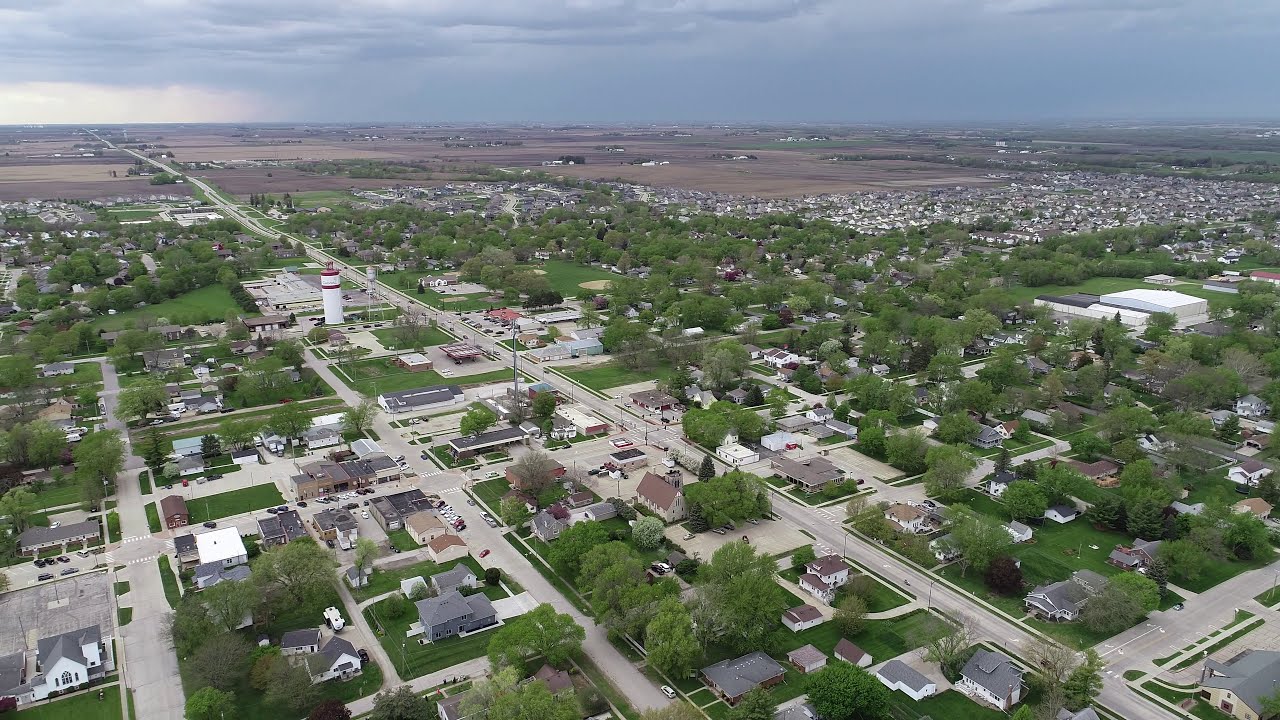 Large storm front forming just north of Grimes Iowa YouTube