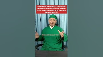 Berapa Untuk Pengobatan Asam Lambung Dengan Kunyit dan Temulawak #asamlambungsembuh #sehatalanabi