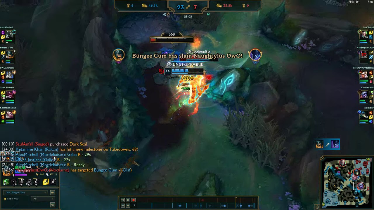 the quickest 1vs2 Olaf s10 XD