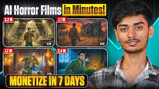 How to Create a Cinematic AI Horror Short Film | Consistent Character Tutorial