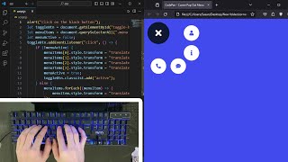Mastering Corner Pop-Out Menus: HTML CSS JavaScript Tutorial