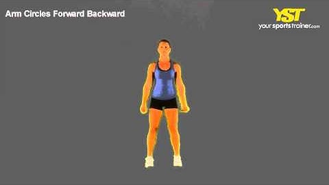 Arm Circles Forward Backward